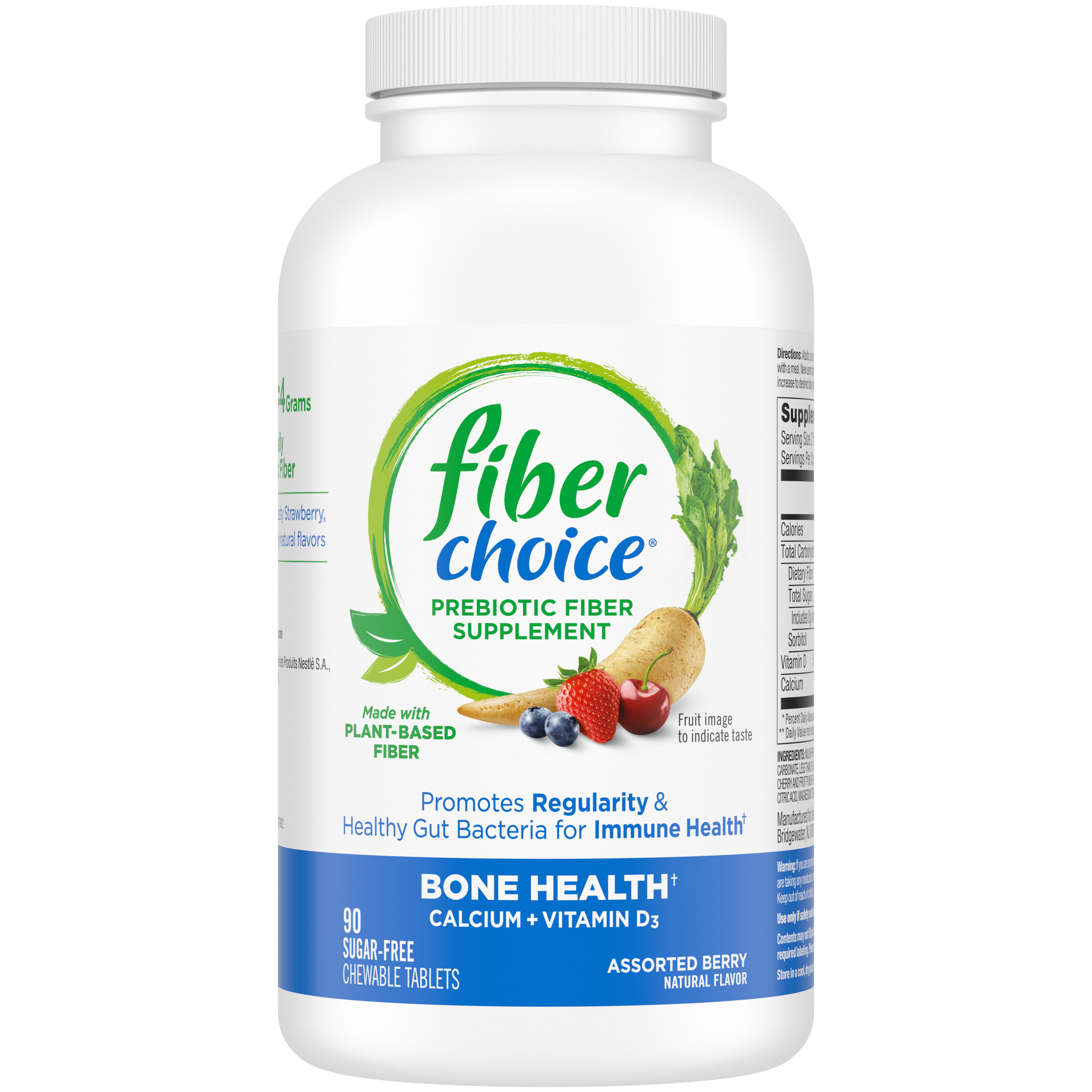Fiber Choice® Bone Health with Calcium & Vitamin D3 Chewable