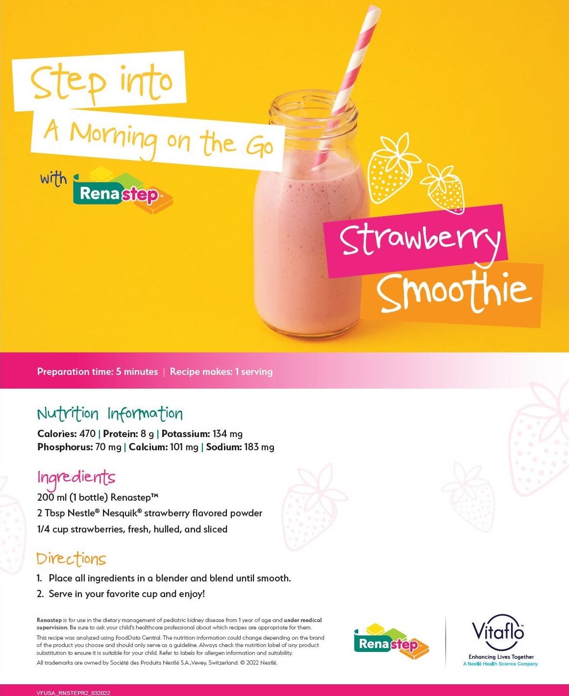 Vitaflo Renastep recipe ideas