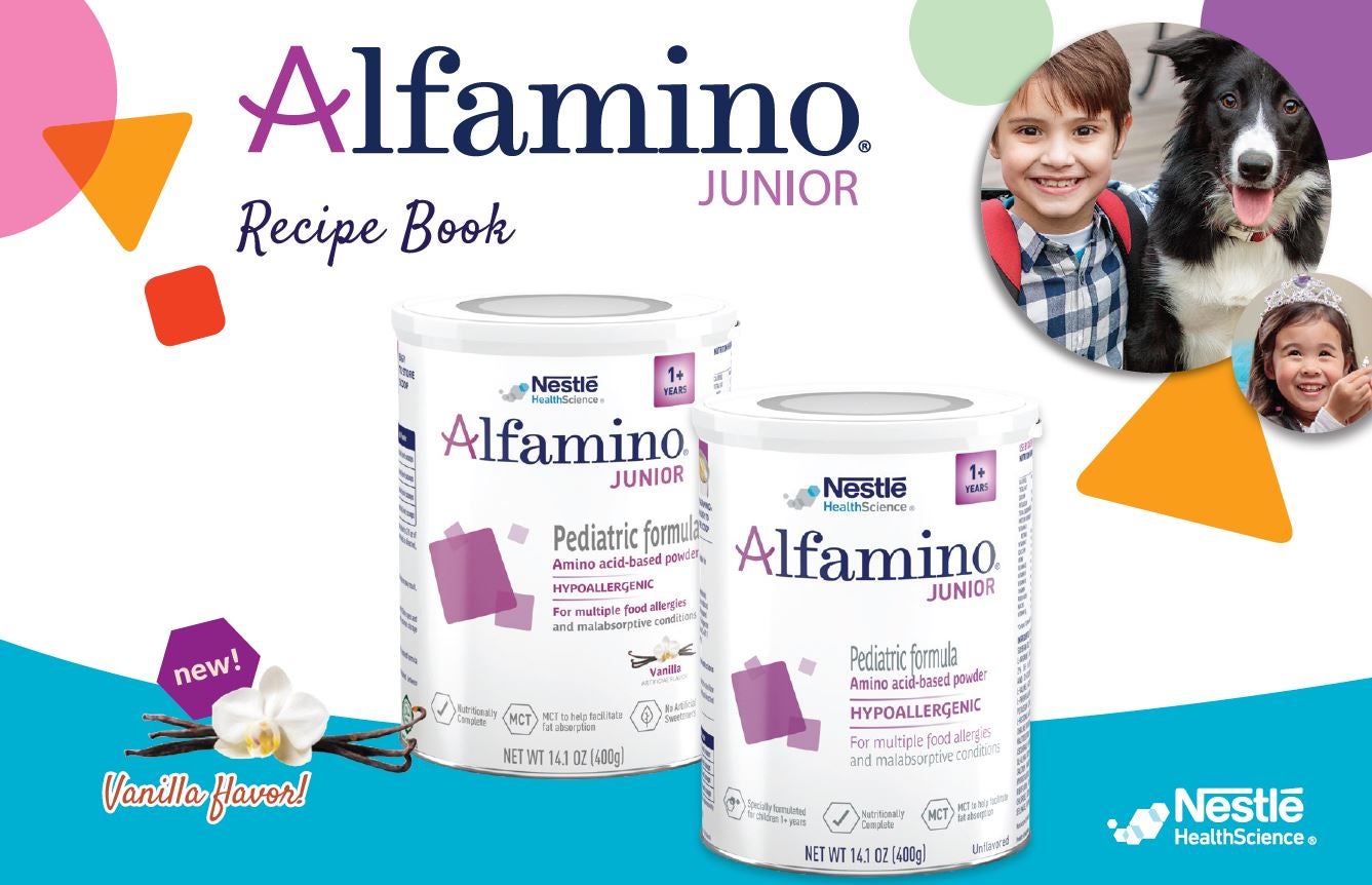 Alfamino Junior Recipe Booklet