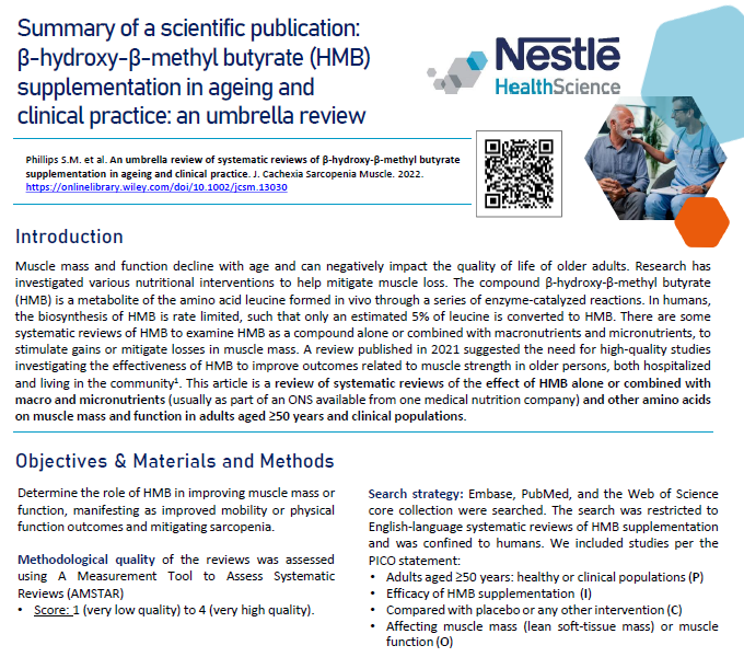 Study Summary_HMB Umbrella Review