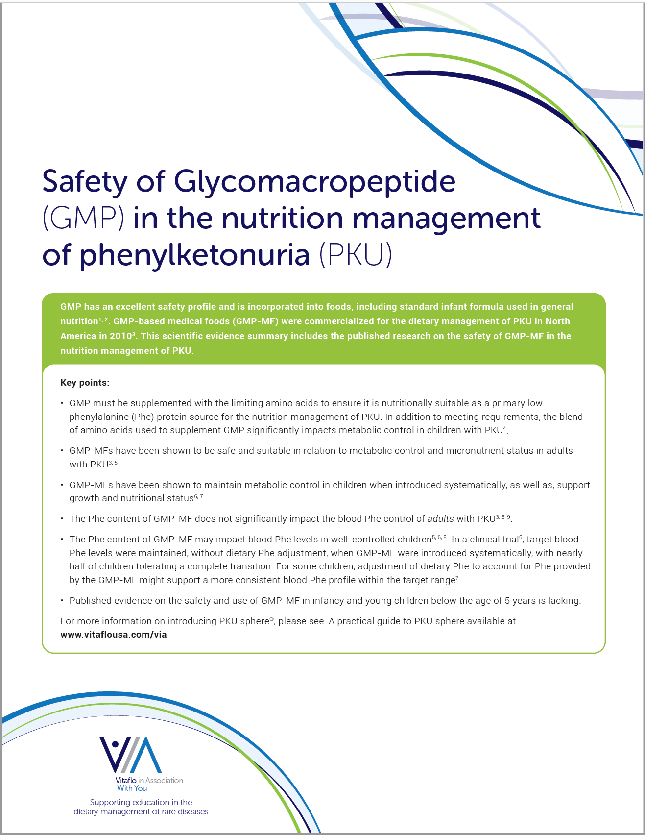 GMP safety in PKU research summary