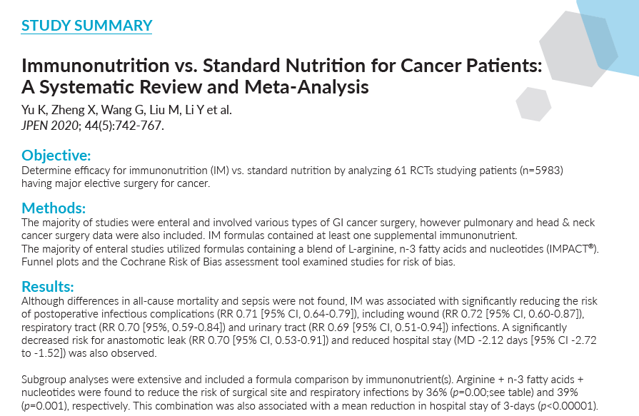 Yu et al JPEN 2020 Surg Study Summary