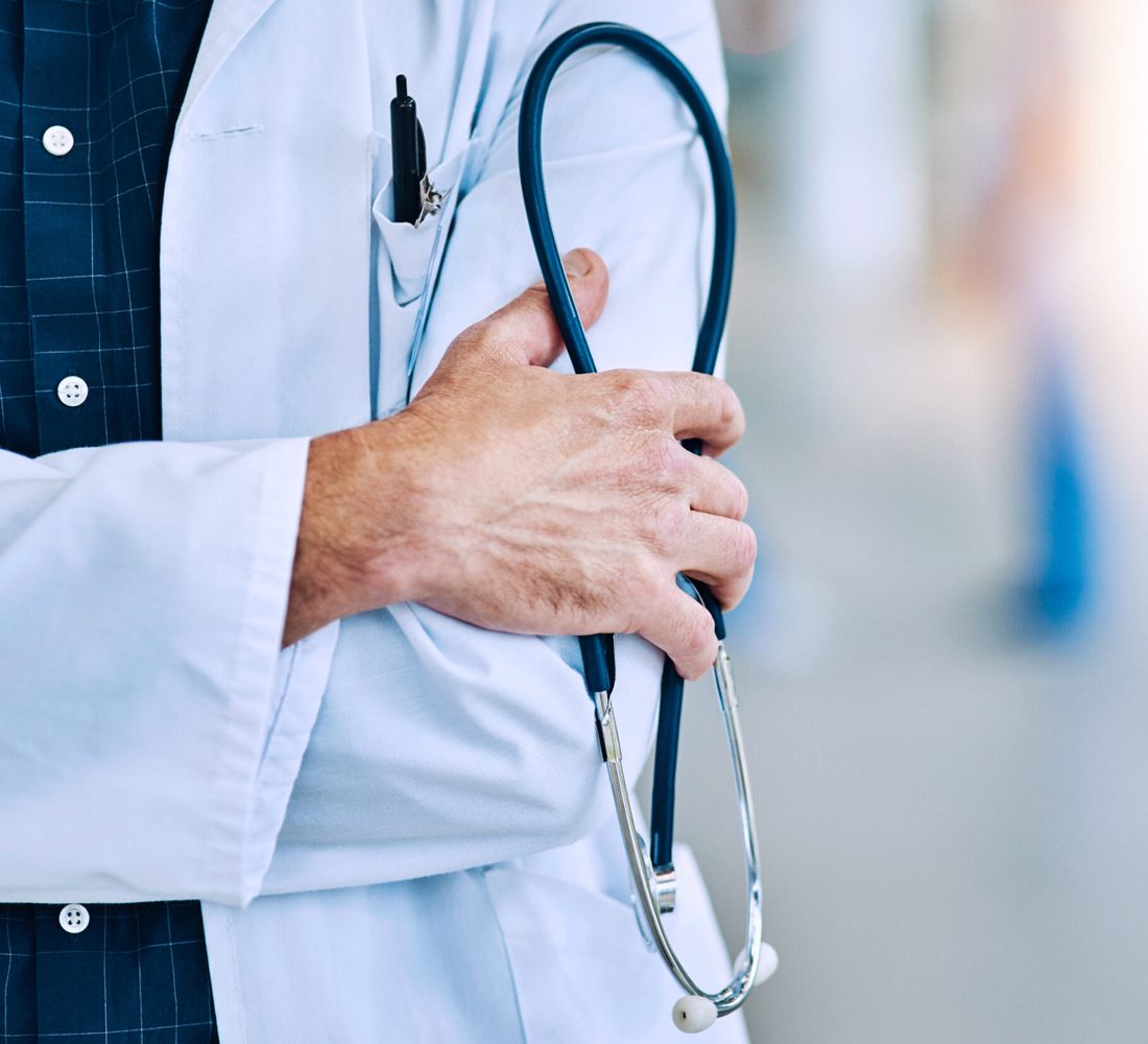 HCP with Stethoscope