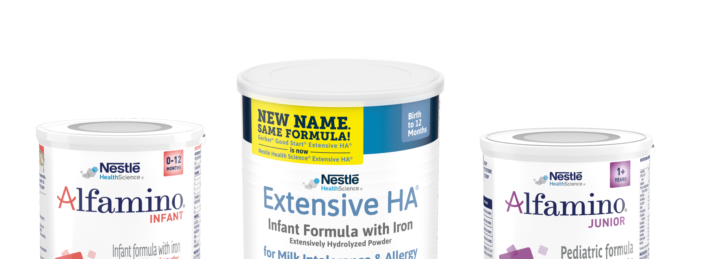 Infant nutrition formulas