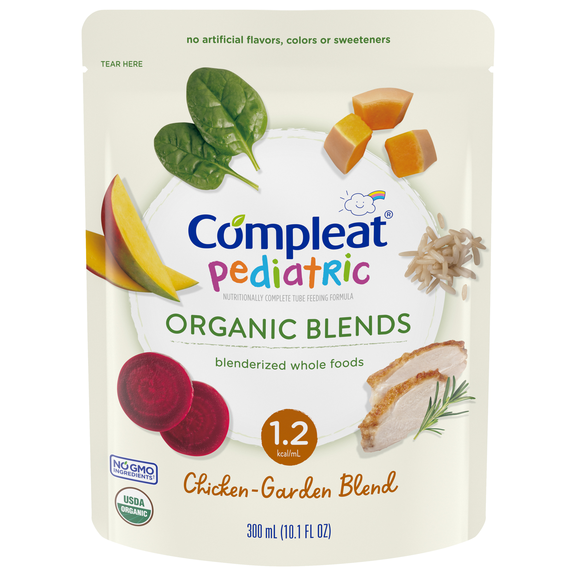 Compleat® Pediatric Organic Blends - Chicken Garden