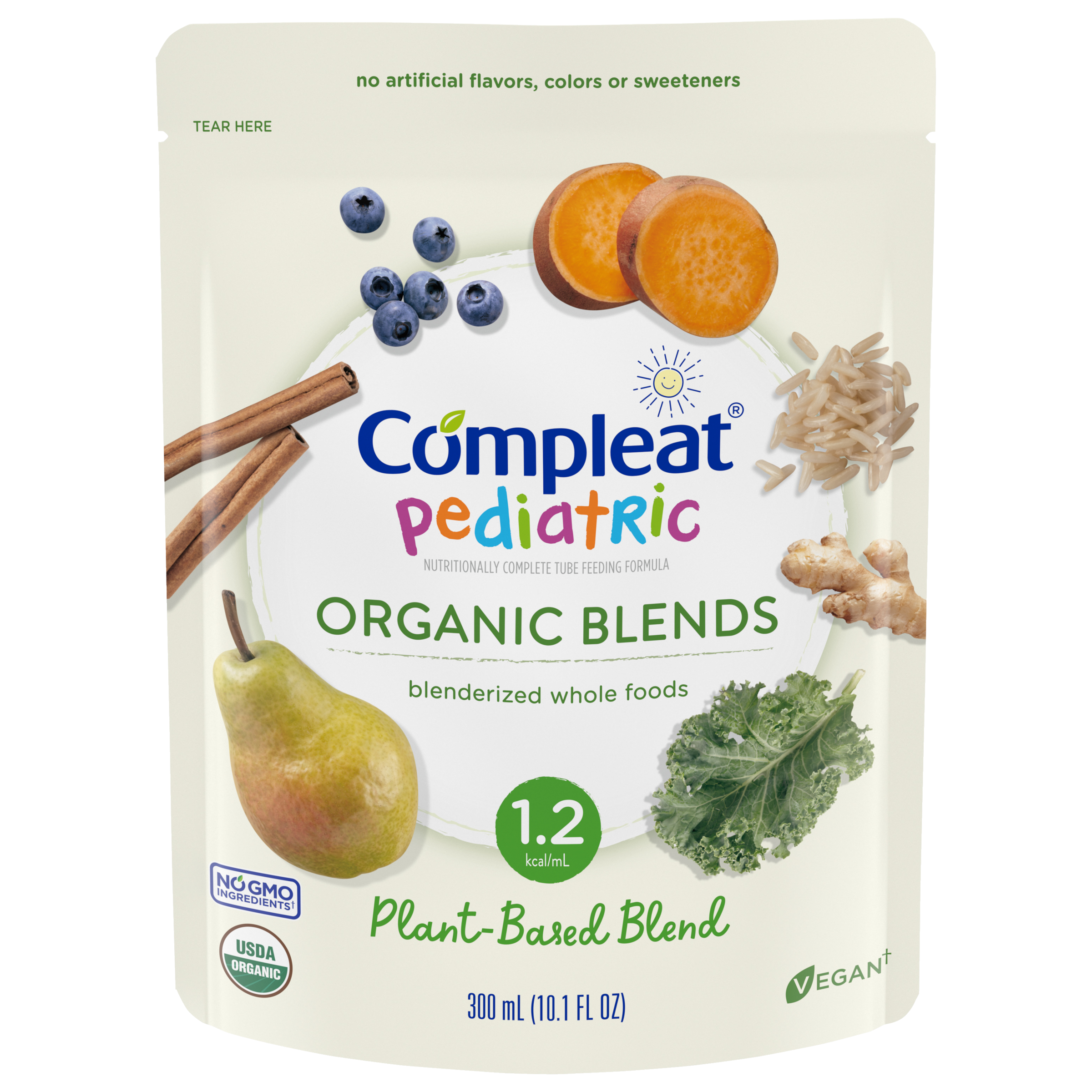 Compleat® Pediatric Organic Blends - Plant-Based
