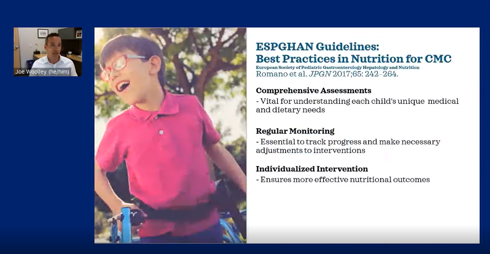 Nutritional Therapy in Complex Pediatric Patients Webinar Snippet