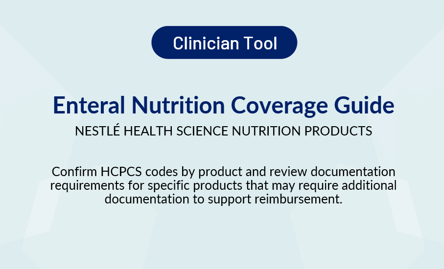 Enteral Nutrition Coverage Guide
