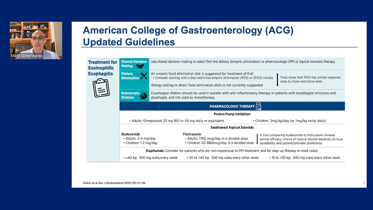 Guidelines for EoE (webinar snippet) - thumbnail