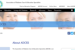 The Association of Diabetes Care & Education Specialists (ADCES)