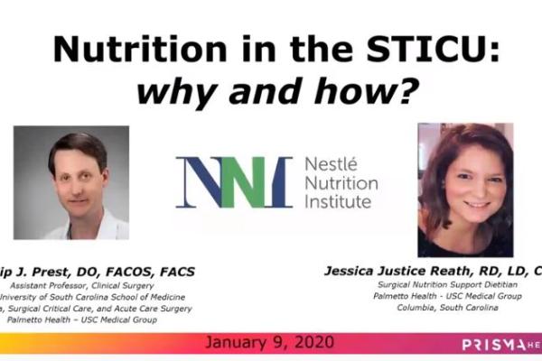 Nutrition in the STICU