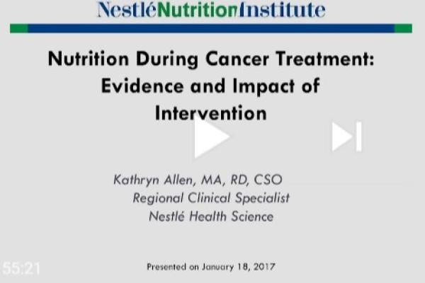 Nutrition During Cancer Treatment