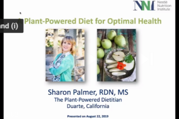 A Plant-Powered Diet for Optimal Health