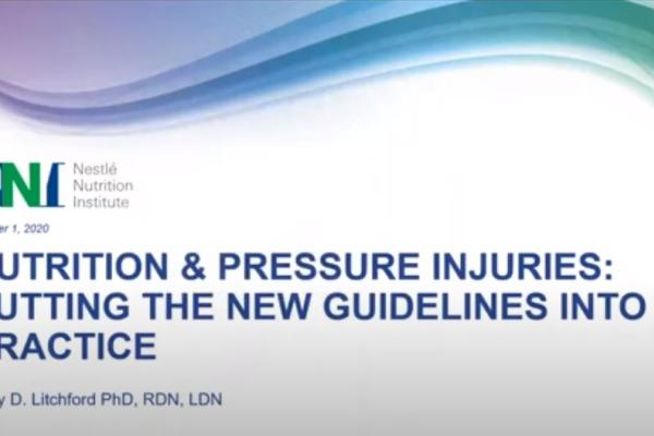 Nutrition and Pressure Injuries Webinar