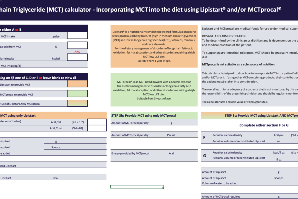 MCT calculator