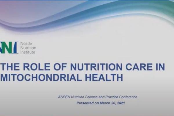 The Role of Nutrition Care in Mitochondrial Health