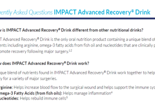 IMPACT Advanced Recovery® Clinician FAQs