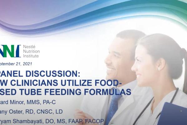 How Clinicians Utilize Food Based Tube Feeding Formulas