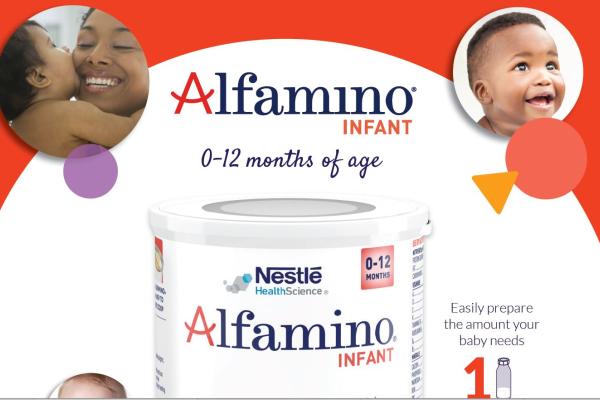 Alfamino Infant Mixing Instructions