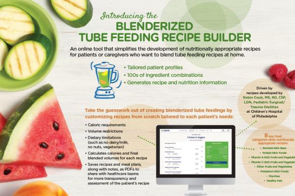 Blenderized Tube Feeding Recipe Builder