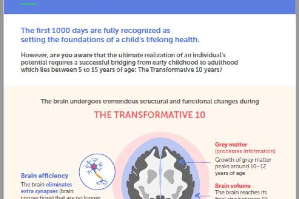 The Transformative 10: Nourishing the Brain (Infographic)