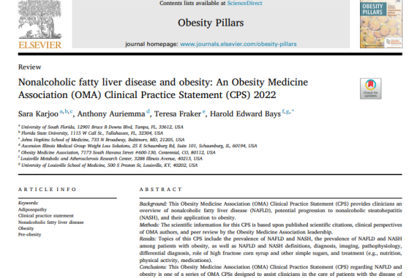 Obesity Clinical Practice Statement OMA