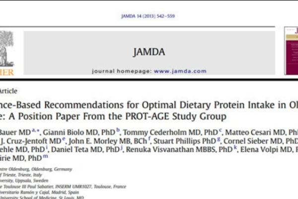 Optimal Protein Intake for Older Adults (PROT-AGE Position Paper)