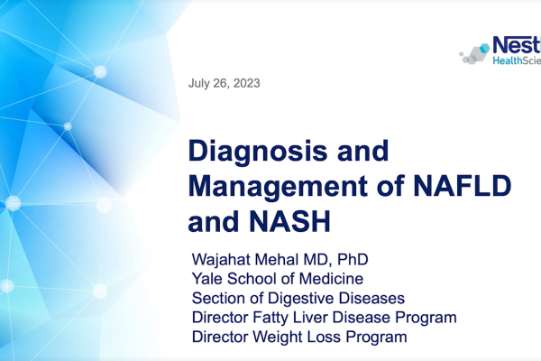 Diagnosis and Management of NAFLD and NASH