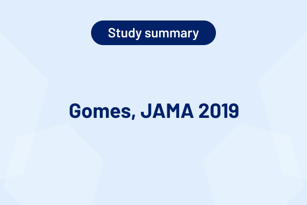 Gomes, JAMA 2019 