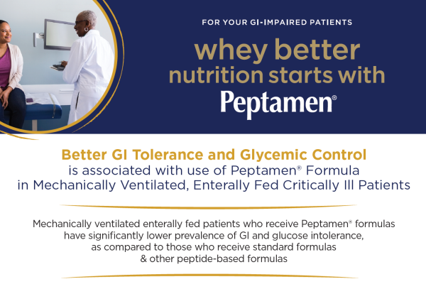 Peptamen® GI Tolerance in Mechanically Ventilated Patients Evidence