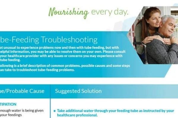 Tube-Feeding Troubleshooting Guide