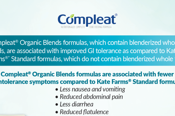 Compleat® Organic Blends PowerPack ASPEN 2023 GI Intolerance Symptoms