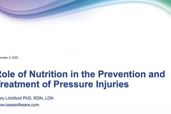 Role of Nutrition in the Prevention and Treatment of Pressure Injuries