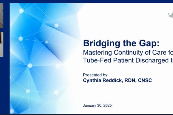 Bridging the Gap: Mastering Continuity of Care for the Tube-Fed Patient Discharged to Home