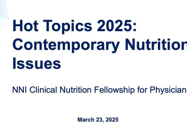 ASPEN 2025 Corporate Symposium (Hot Topics 2025: Contemporary Nutrition Issues)