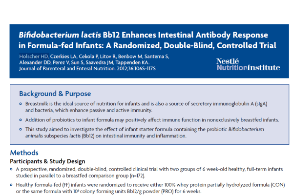 B lactis Controlled Trial - thumbnail