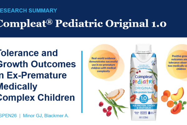 Compleat Pediatric Original GI Tolerance & Growth Outcomes