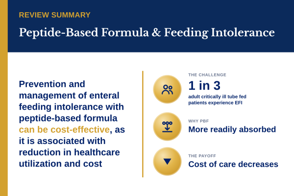 Peptide-Based Formula: Clinical Applications and Benefits