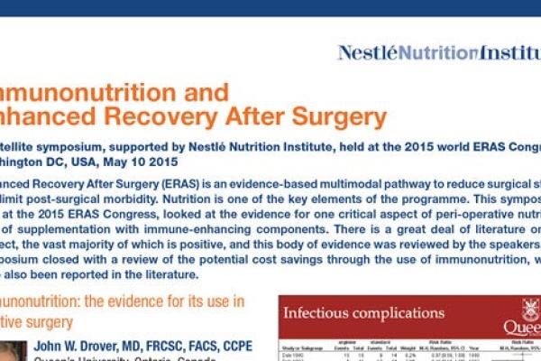 Immunonutrition and Enhanced Recovery After Surgery