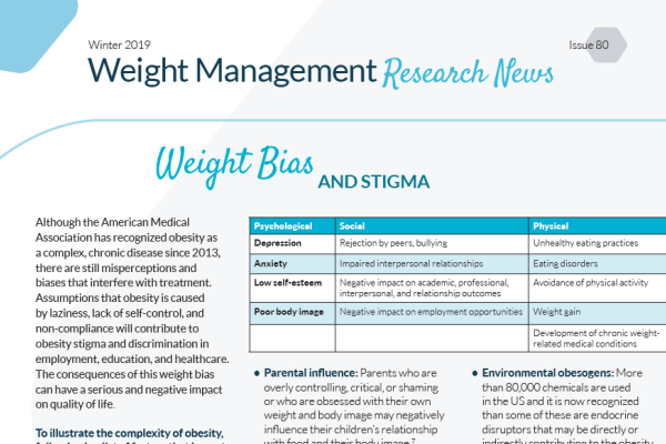 Weight Management Research News