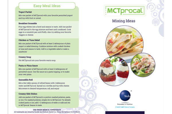 MCTprocal Recipe Guide