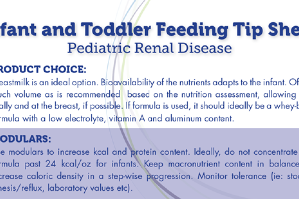 Infant Toddler Feeding Tip Sheet