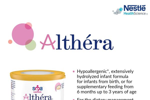 SMA Nutrition Althera Informational Sell Sheet