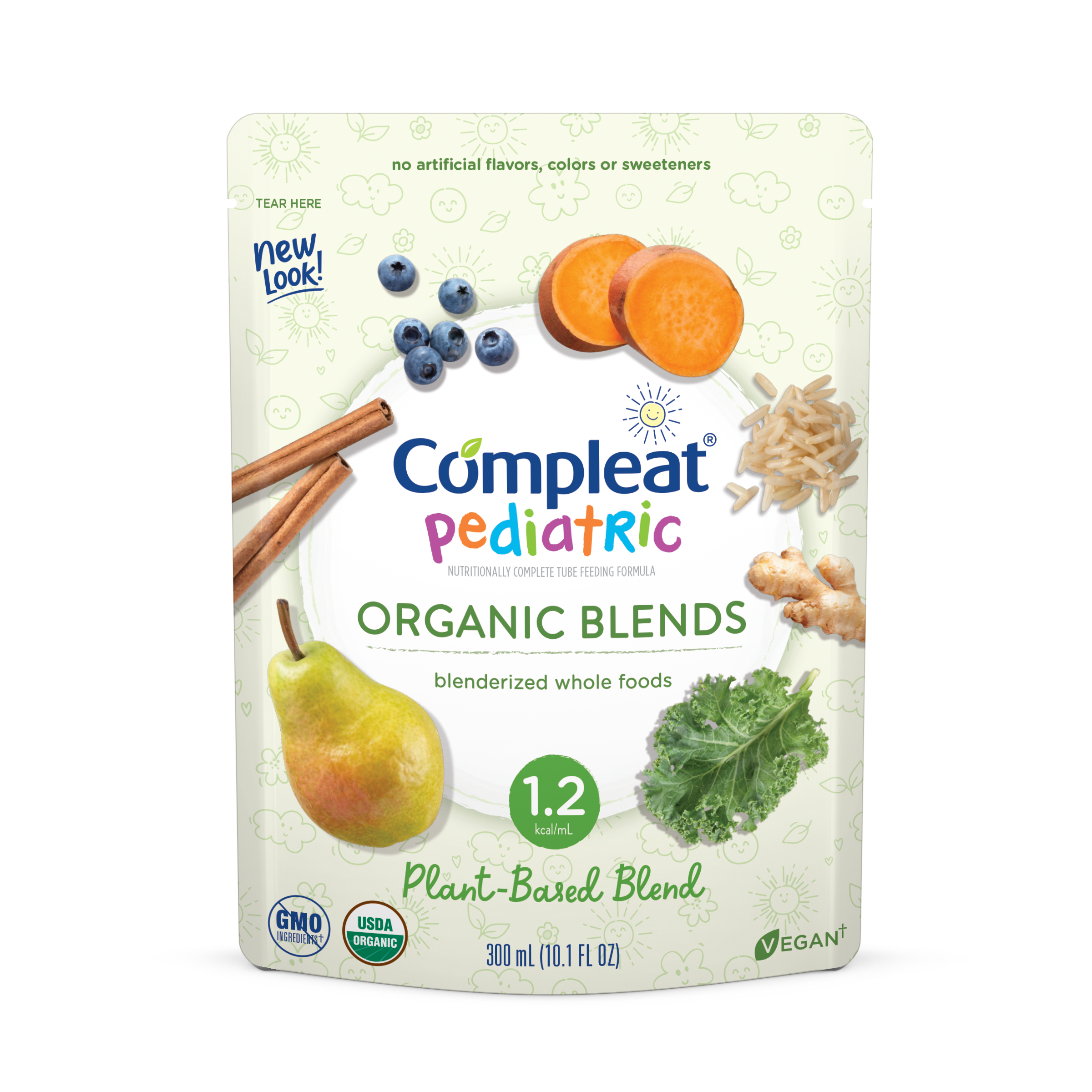 Compleat® Pediatric Organic Blends - Plant-Based