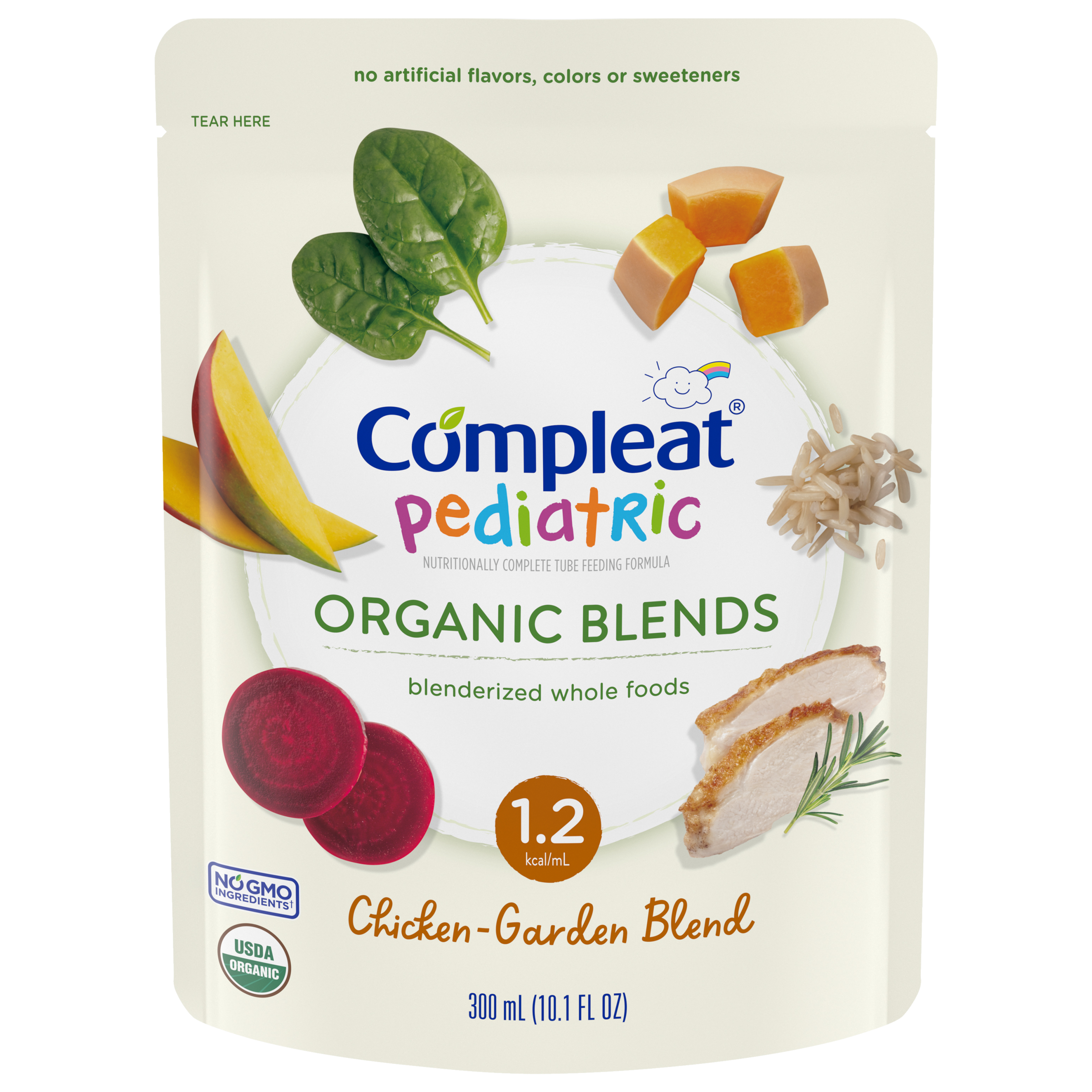 Compleat® Pediatric Organic Blends Chicken-Garden