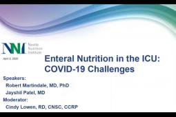Enteral Nutrition in the ICU: COVID-19 Challenges